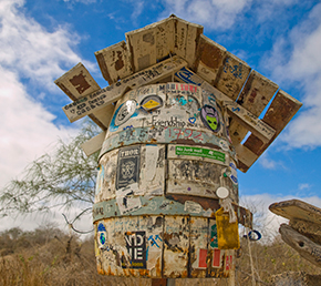 Post Office bay Oniric Cruises Galapagos Islands Ecuador